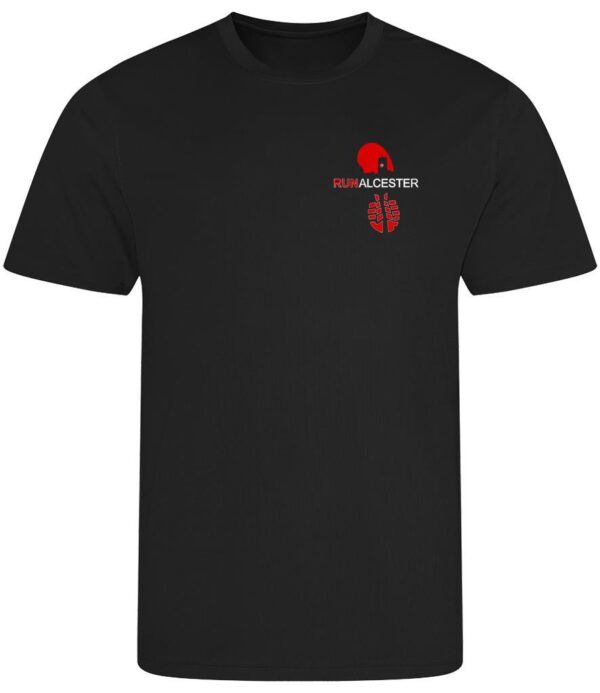 Run Alcester Mens T-Shirt Black