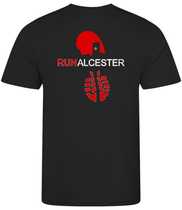 Run Alcester Mens T-Shirt Black - Image 2