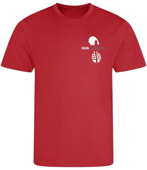 Run Alcester Mens T-Shirt Red