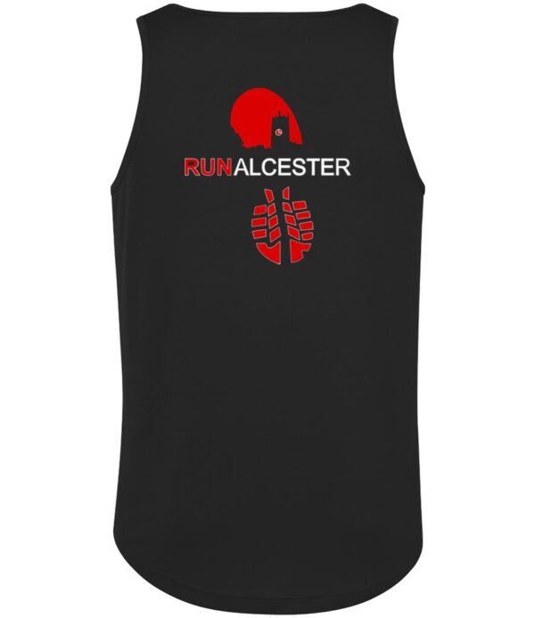 Run Alcester Mens Vest Black - Image 2