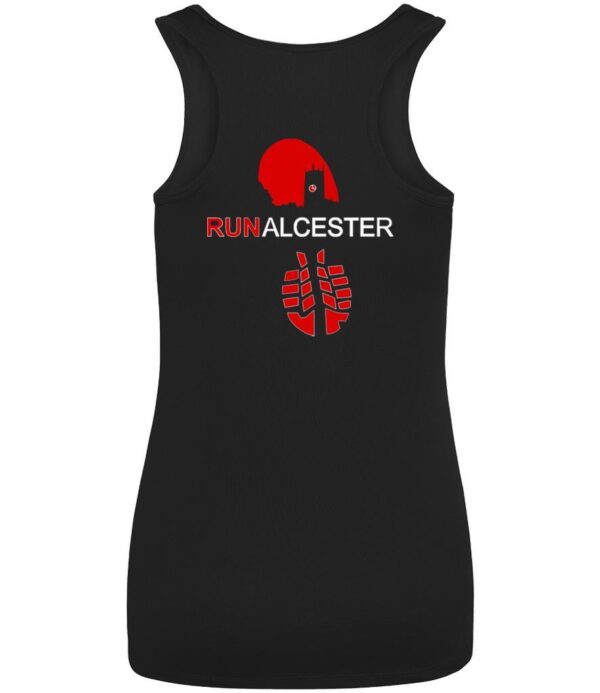 Run Alcester Ladies Vest Black - Image 2